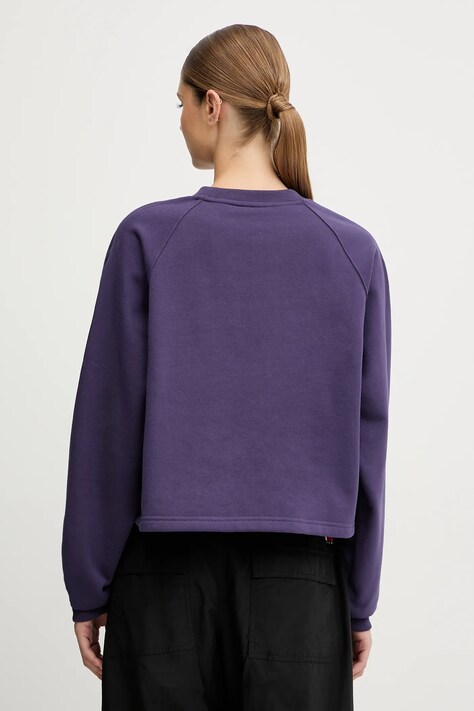 The North Face bluza Redbox damska kolor fioletowy gładka NF0A8EFY1JI1