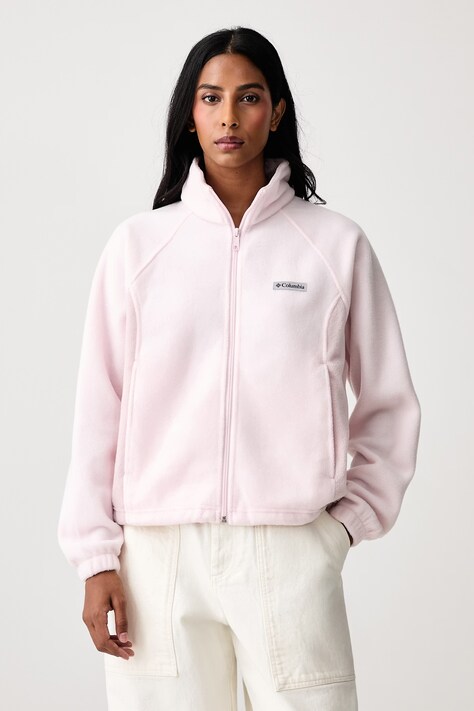 Columbia Benton Springs bluza rozpinana polarowa damska różowa 2136221
