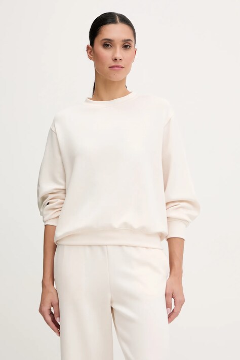 Banana Moon bluza Welljoy damska kolor bordowy z nadrukiem LIV.WELLJOY