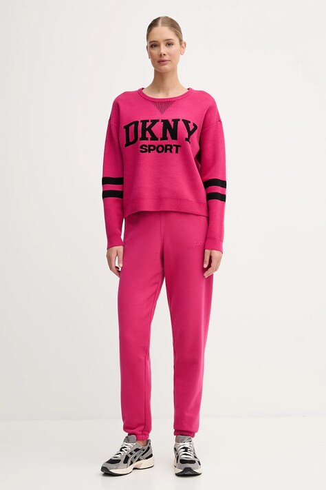Светр Dkny — AW25-BLD0FA, рожевий — фото 2