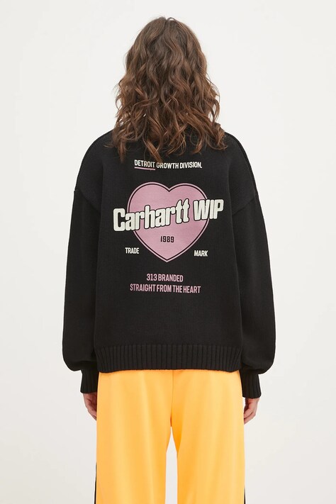 Carhartt WIP sweter W' Growth damski kolor czarny I035184.89XX