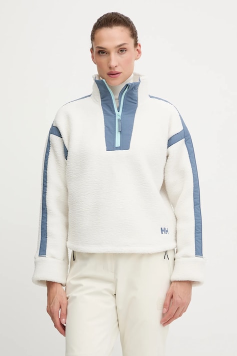 Флісова кофта Helly Hansen IMPERIAL колір бежевий однотонна 49581
