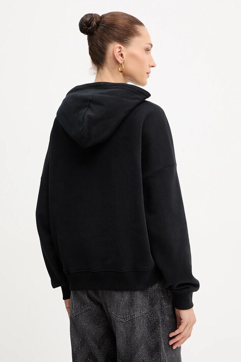 Бавовняна кофта BOSS Orange C_Ehoody1 — AW25-BLD0LE, чорний — фото 3