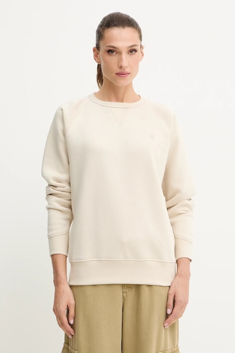 G-Star felpa donna colore beige  D21253-C235