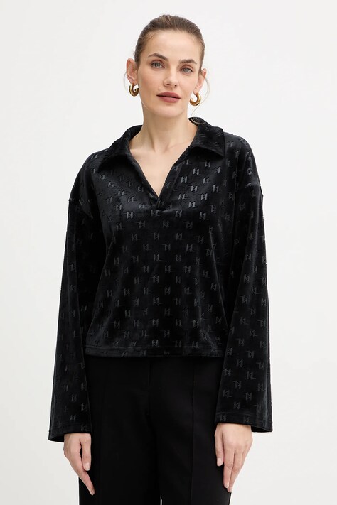 Кофта Karl Lagerfeld цвет чёрный A4W44007