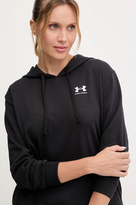 Кофта Under Armour UA Rival — AW25-BLD0RT, чорний — фото 4
