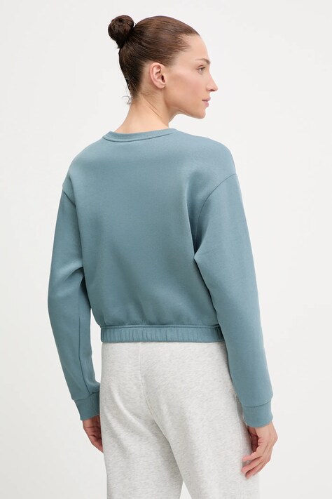 Under Armour bluza Rival damska kolor zielony melanżowa 6007035