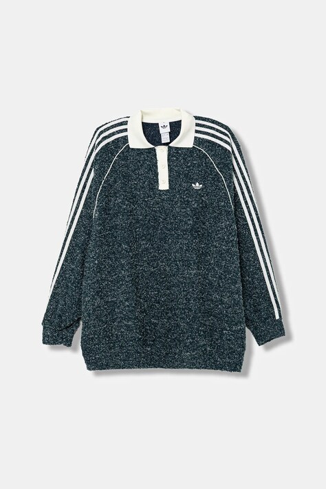 adidas Originals bluza damska kolor zielony melanżowa KS7790