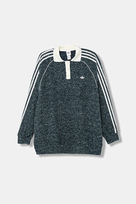 adidas Originals bluza damska kolor zielony melanżowa KS7790