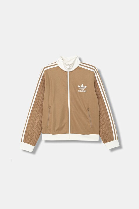 adidas Originals bluza damska kolor zielony wzorzysta KS7799