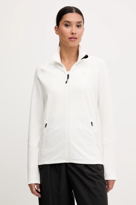 Peak Performance bluza Rider damska kolor beżowy gładka G80572