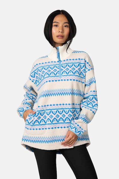 Kari Traa Bluza polarowa damska RUTHIE niebieska 623610