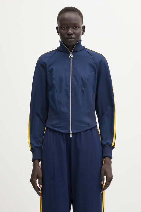 adidas Originals bluza Miaou Tracktop damska kolor granatowy z aplikacją KD1485