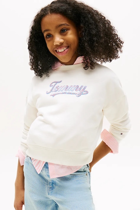 Кофта Tommy Hilfiger цвет бежевый  KG0KG08686