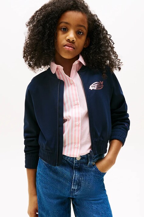 Tommy Hilfiger bluza kolor granatowy KG0KG08720