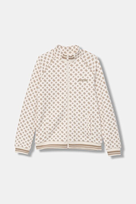Guess bluza dziecięca kolor beżowy wzorzysta J5YQ33 KB212