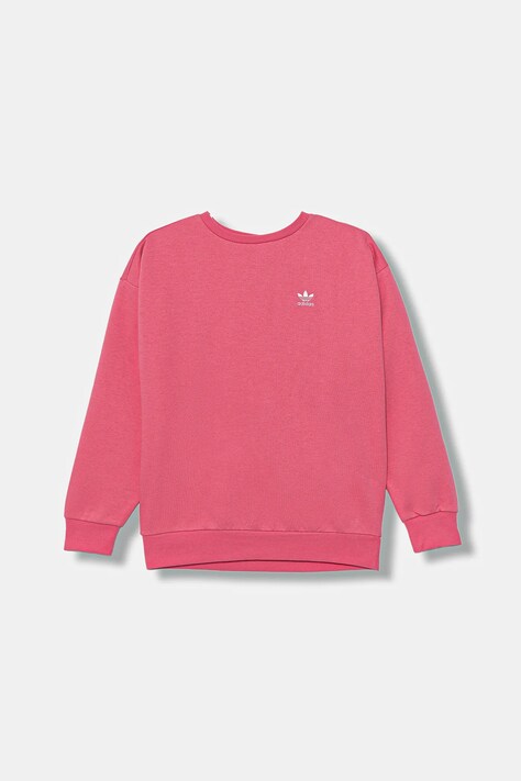 Детская кофта adidas Originals цвет розовый однотонная JX2749