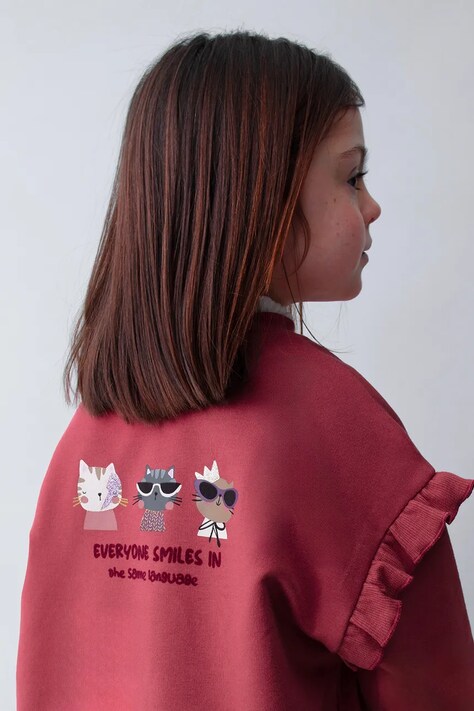 Mayoral bluza kolor czerwony 4433