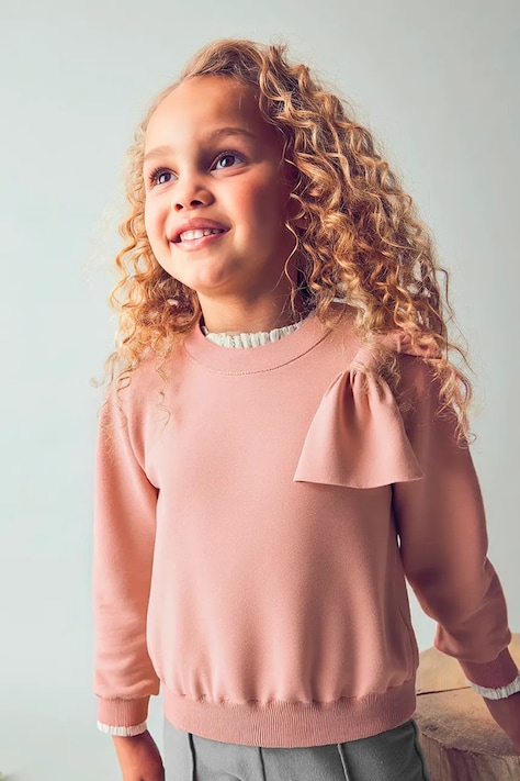 Pulover Mayoral roza barva, 4434