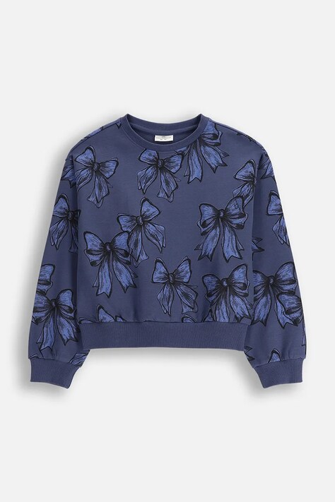 Coccodrillo bluza dziecięca kolor granatowy wzorzysta FABOLOUS GIRL JUNIOR