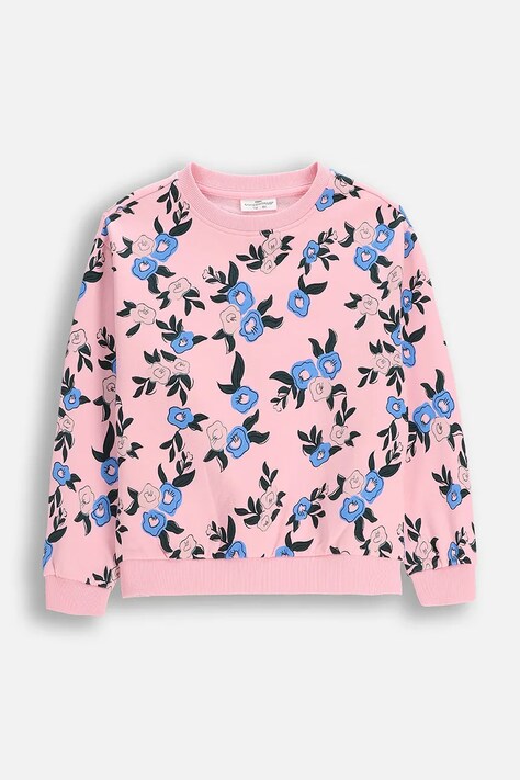 Coccodrillo felpa in cotone bambino/a colore rosa  FROSTING PUDDLE GIRL KIDS