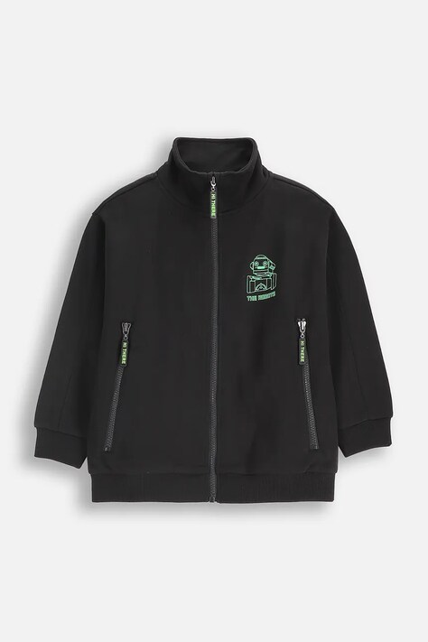 Coccodrillo bluza dziecięca kolor czarny wzorzysta X-RAY VISION BOY KIDS