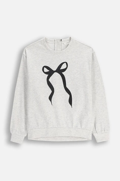 Coccodrillo legginsy dziecięce kolor szary gładkie WINTER COSY GRIL JUNIOR