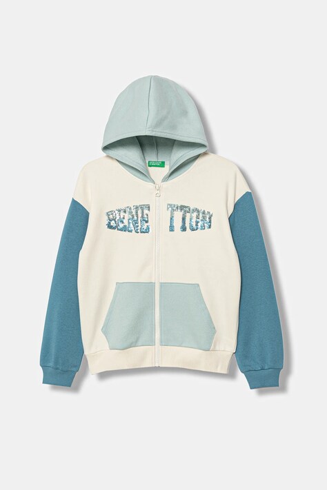 United Colors of Benetton bluză copii cu imprimeu, 39M2C505O