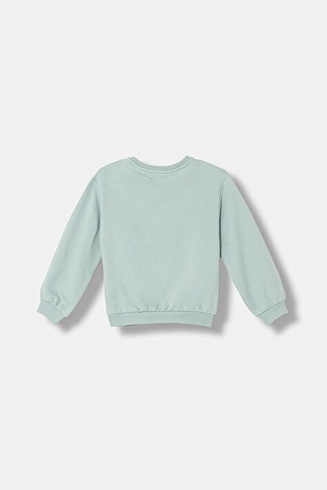 United Colors of Benetton bluza dziecięca kolor turkusowy 39M2G10LC