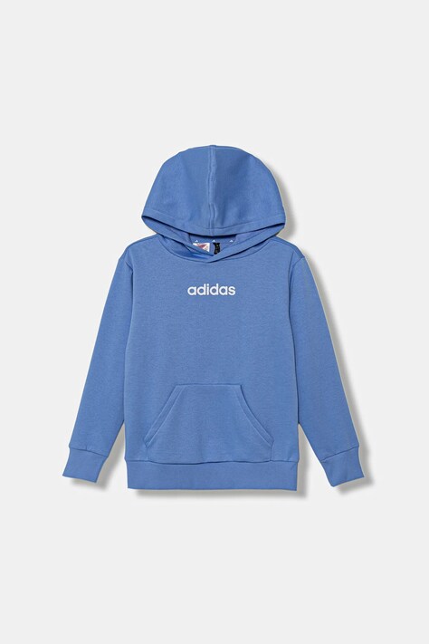 Dječja dukserica adidas s kapuljačom, s tiskom, JN2431