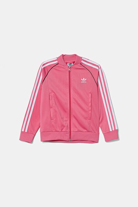 adidas Originals bluză copii culoarea roz, JV8562