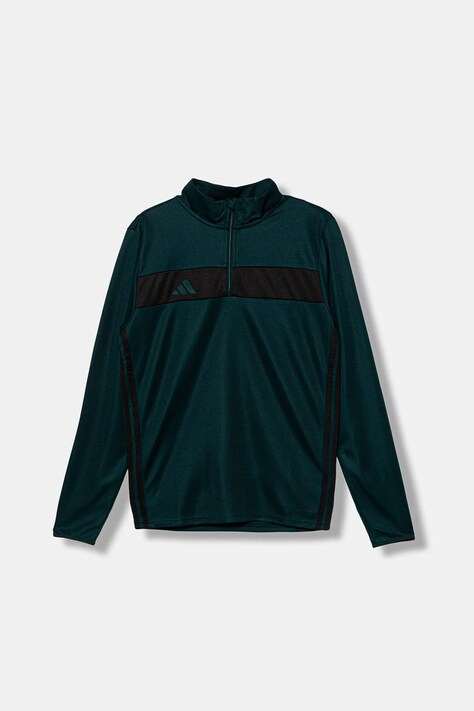 Детски суичър adidas Performance в зелено с апликация KC7237