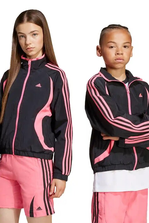 adidas Originals bluza dziecięca kolor czarny wzorzysta JY6324