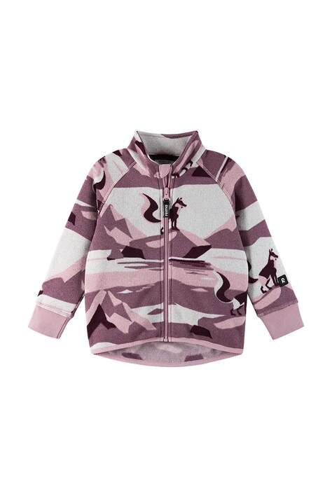 Reima bluza niemowlęca Ornament kolor fioletowy wzorzysta 5200043A