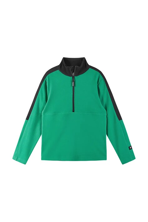 Детская кофта Reima Laduille цвет зелёный однотонная 5200393A
