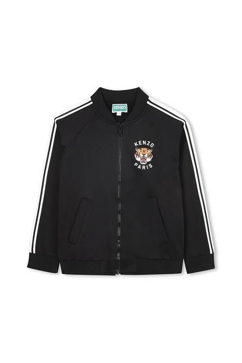Παιδική μπλούζα Kenzo Kids χρώμα: μαύρο, K61469