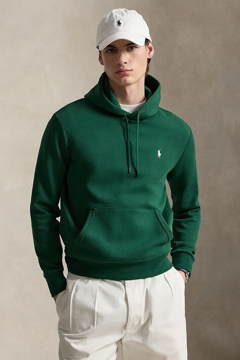 Polo Ralph Lauren bluza z kapturem męska zielona 710907092