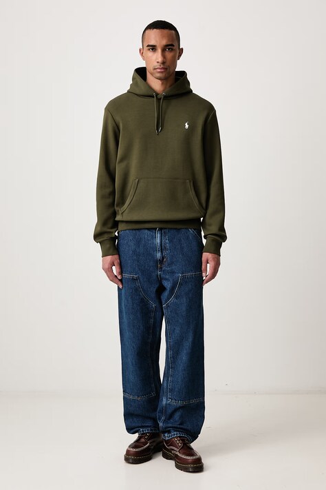 Polo Ralph Lauren Hanorac cu glugă pentru bărbați verde 710907092