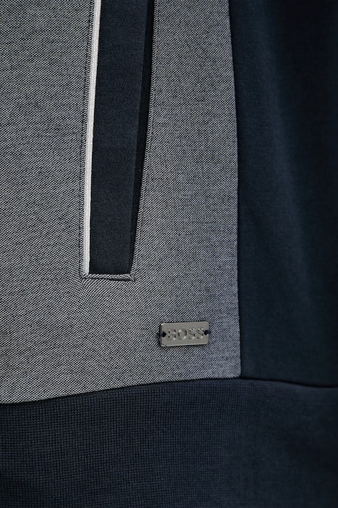 Кофта лаунж BOSS Tracksuit Jacket — AW25-BLM028, темно-синій — фото 5