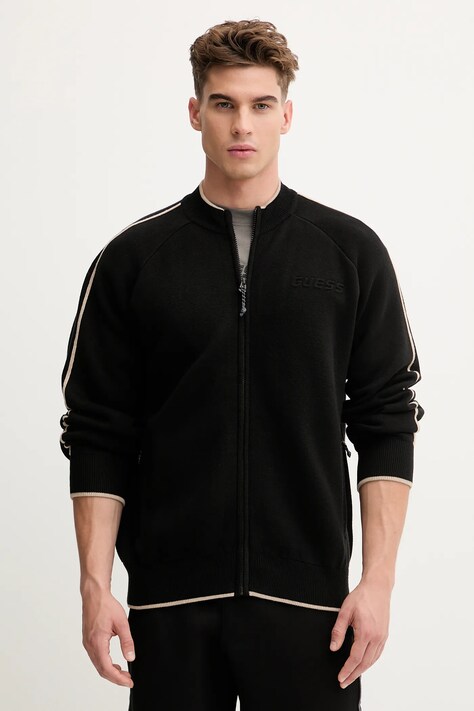 Guess sweter YAKI męski kolor czarny Z5BQ11 Z0960