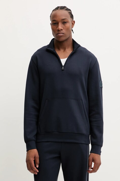 EA7 Emporio Armani bluza męska kolor granatowy gładka AF13790.7X000130