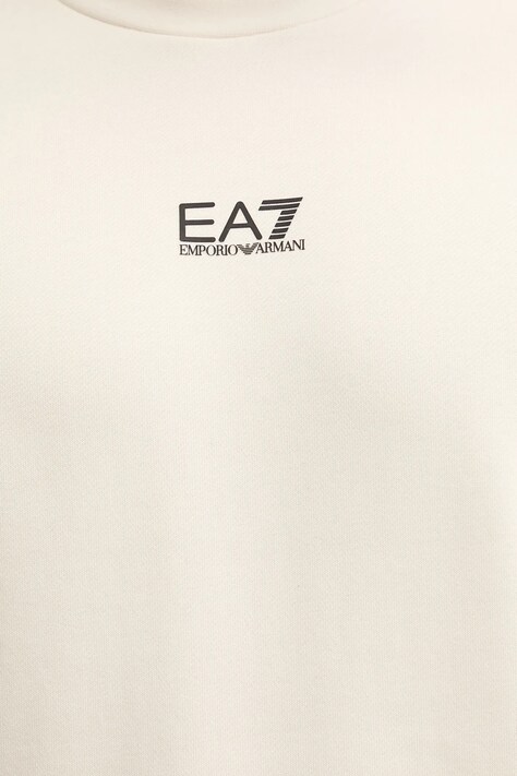 EA7 Emporio Armani кофта чоловіча з бавовною — AW25-BLM0A8, бежевий — фото 5