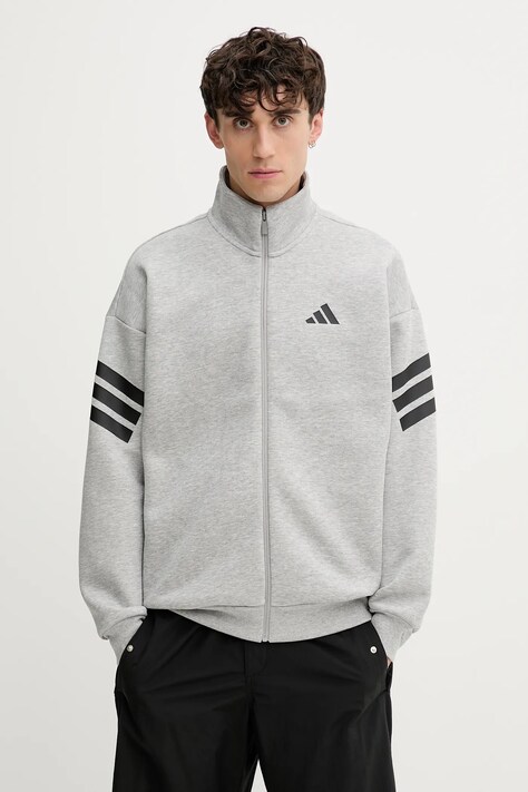 Μπλούζα adidas Future Icons χρώμα: γκρι, JD4886