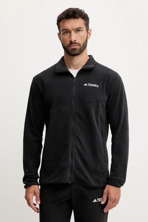 Φούτερ εξωτερικού χώρου adidas TERREX Multi χρώμα: μαύρο, IZ3294