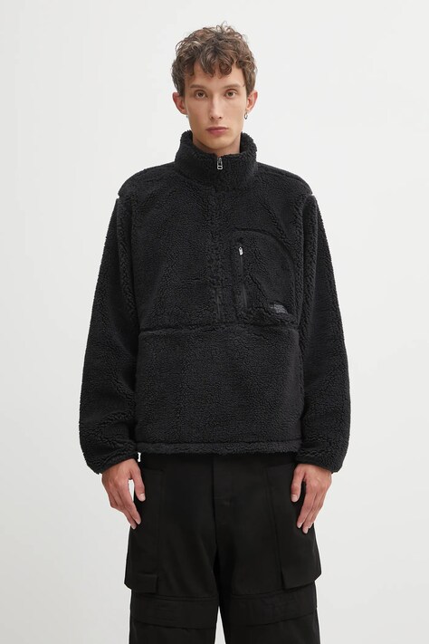 Суичър The North Face Extreme Pile 2 мъжки в черно с изчистен дизайн NF0A88Y6JK31