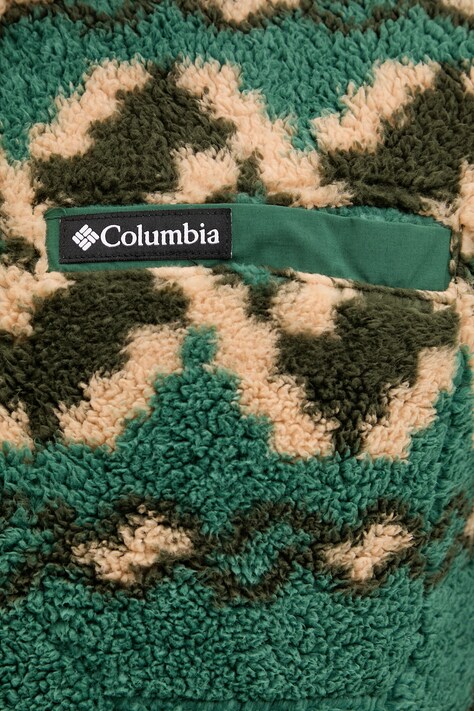 Columbia bluza outdoorowa Rugged Ridge męska kolor zielony wzorzysta 2135471