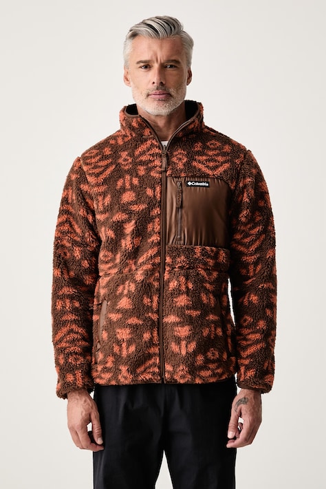 Columbia Bluza dwustronna męska polarowa Winter Pass brązowa 2135651