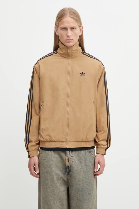 adidas Originals bluza Firebird Tt męska kolor zielony z aplikacją JY1333