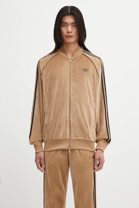 adidas Originals bluza Sst Tt męska kolor zielony z aplikacją JX1561