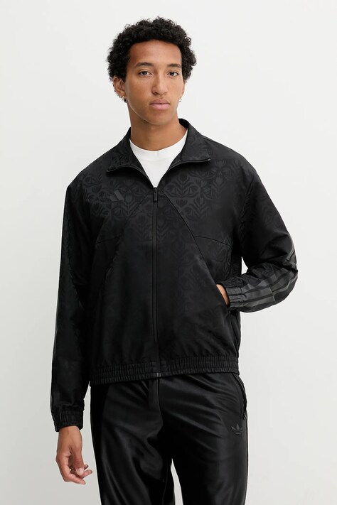 Dukserica adidas House of Tiro boja: crna, s uzorkom, JM1754
